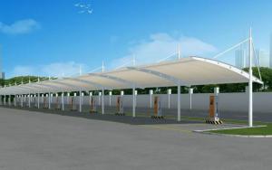 绍兴膜结构停车棚