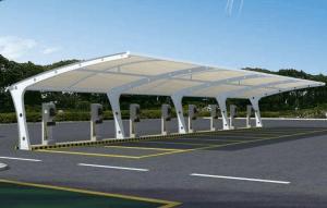 绍兴膜结构停车棚