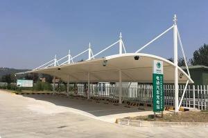 绍兴膜结构停车棚